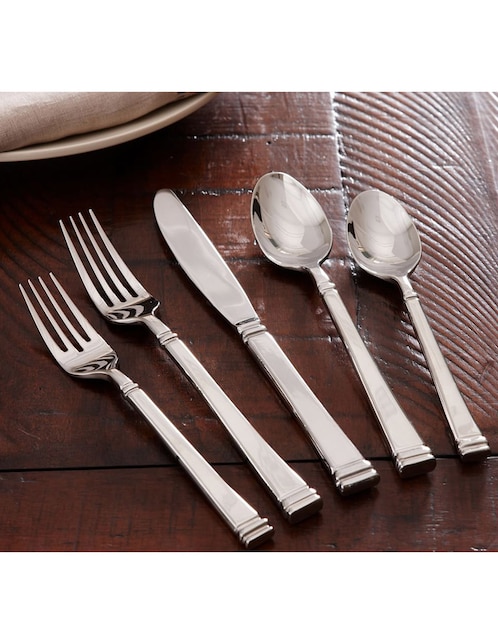 Set cubiertos Riley de acero inoxidable 5 piezas