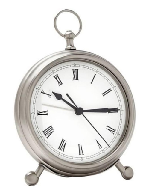 Reloj Plateado Pocketwatch