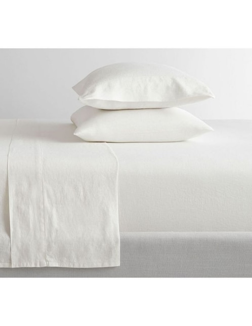 JGO SABANAS BELGIAN FLAX L, KS, BLANCO