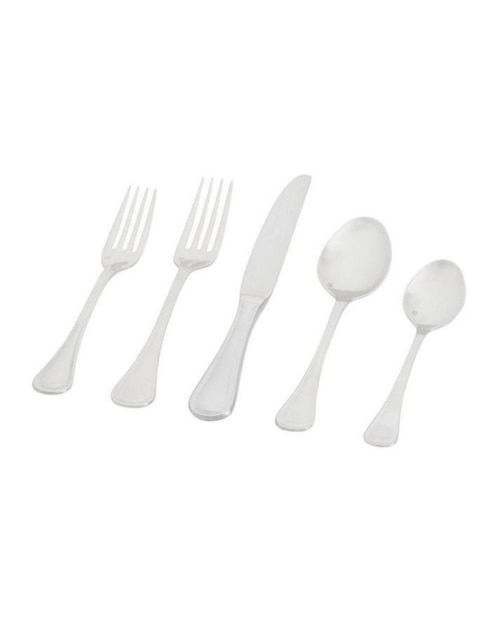Set cubiertos Katherine de acero inoxidable 5 piezas