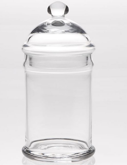 Frasco para baño Classic Glass