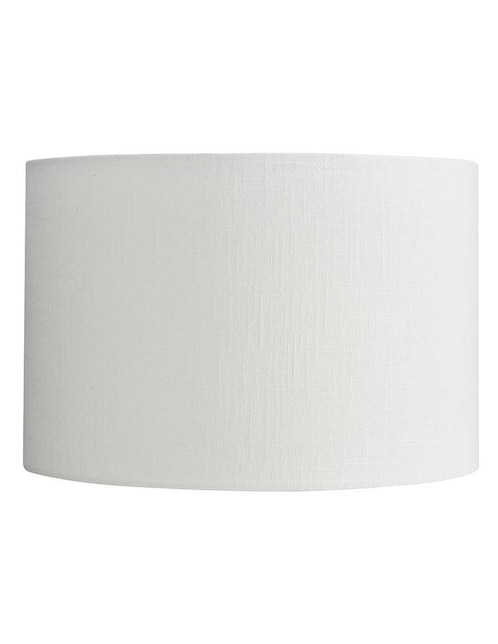 PANTALLA P/LÁMPARA TEXTURED, M, BLANCO