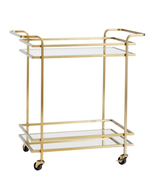 Carro de bar cocina Skylar hierro