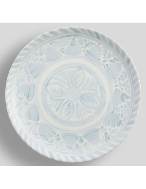 Plato Chambray Tile de gres 4 piezas