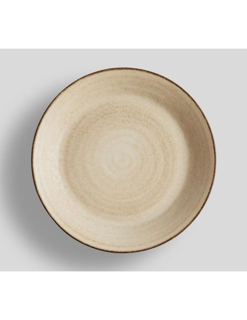Plato ensalada Larkin de gres 4 piezas