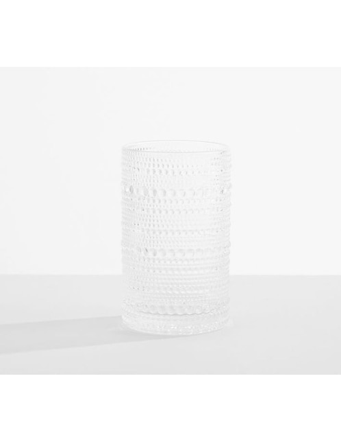 Vaso high ball Jupiter Hobnail de vidrio