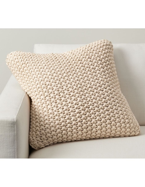 FUNDA COJÍN PB BAYS, 55 X 55 CM, BEIGE