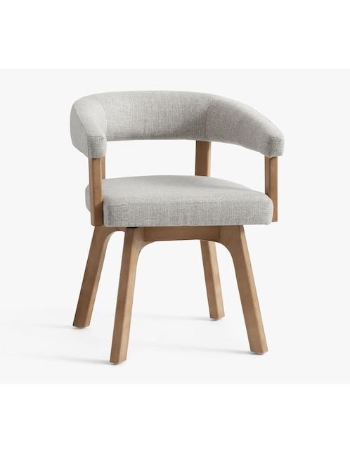 Silla Cline de madera de caucho