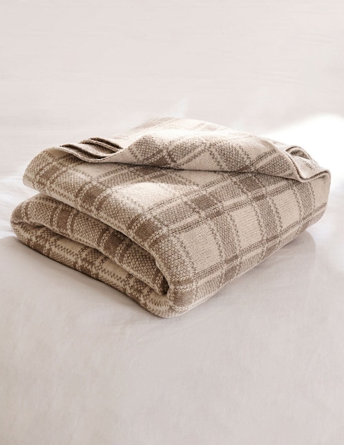 Cobija clásica Heathered Check unisex