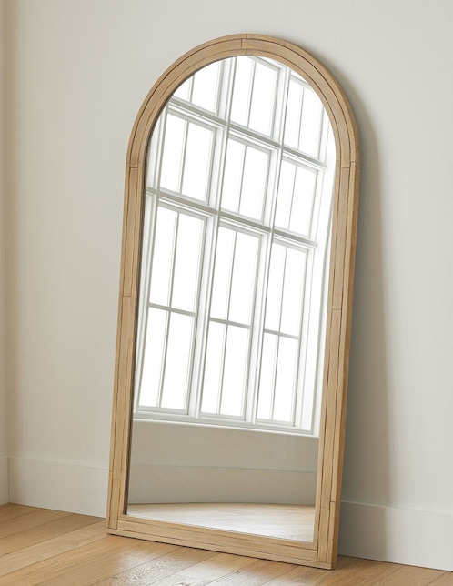 Espejo irregular Field Wooden estilo contemporáneo