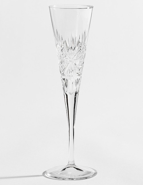 Set de copas para vino rosado Antique Cut de cristal