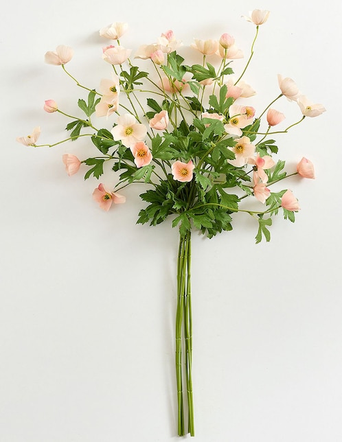 Amapola decorativa Faux Bundle