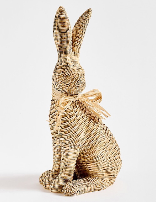 Figura decorativa de conejo Woven Bunny