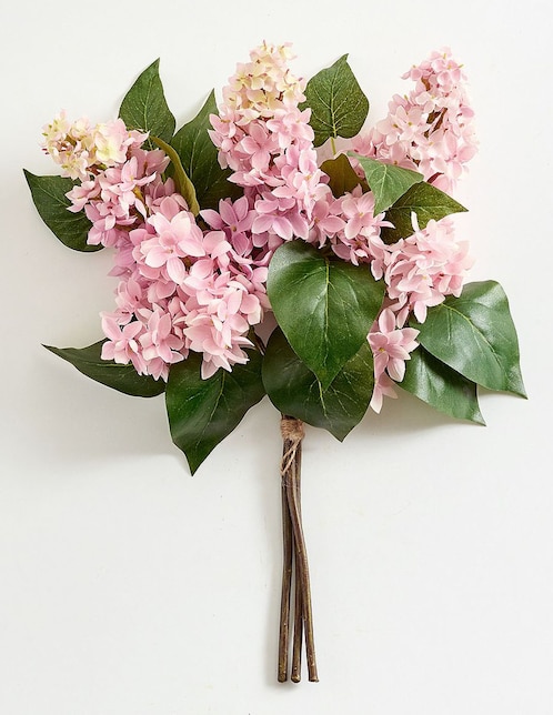 Ramo de lilas decorativas Faux Bundle