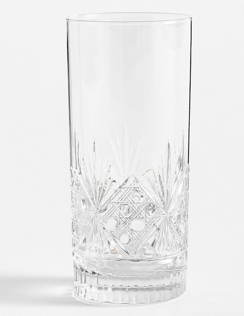 Vaso High Ball Antique de cristal 1