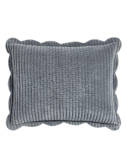 Funda para almohada Velvet Scallop 1