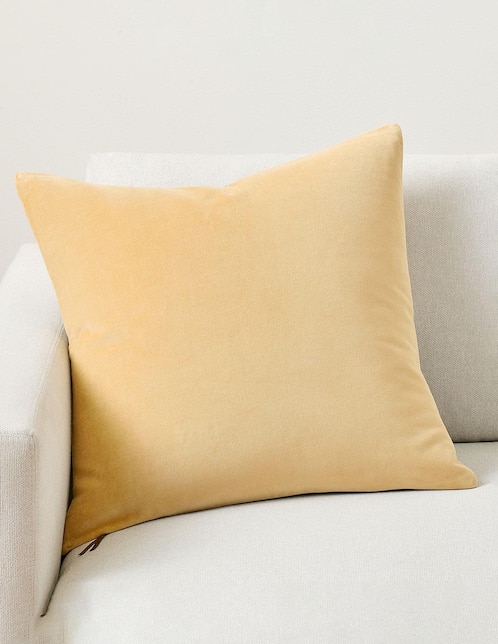 FUNDA COJÍN PB SOL, 55 X 55 CM, DORADO