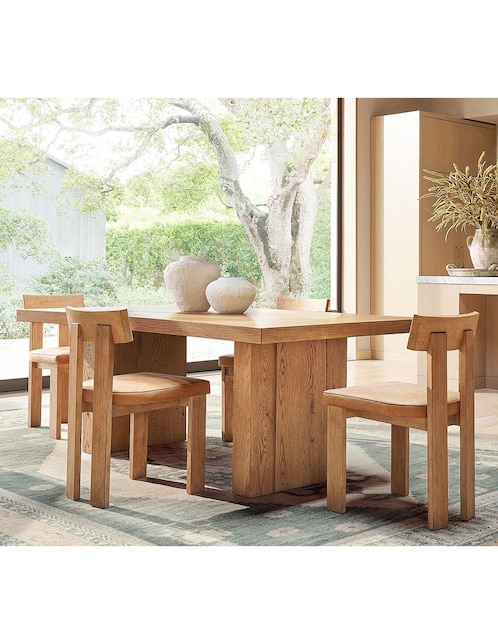 Mesa de comedor Aldon de madera 1