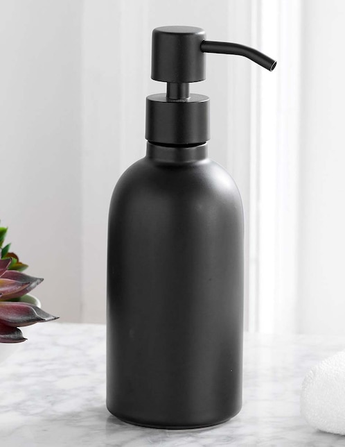 Dispensador de jabón Black de porcelana