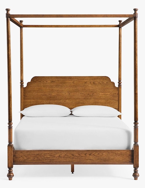 Cama Summerville de madera Queen size