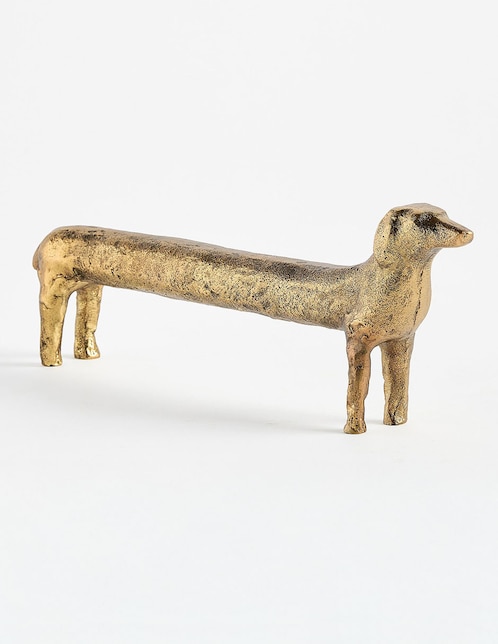 Figura decorativa de perro Sculpted Dog