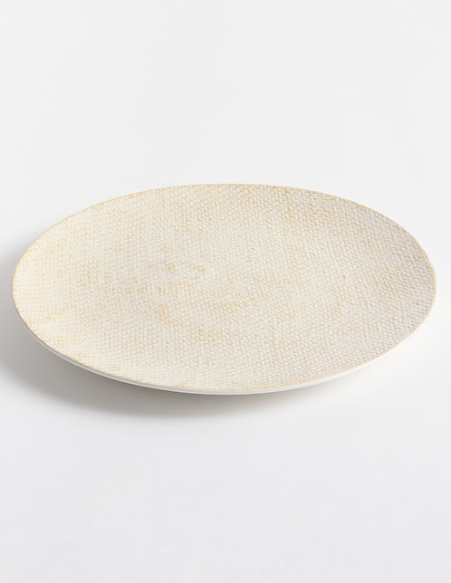 Plato trinche Elena de cerámica