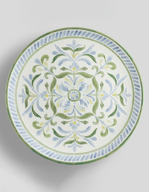 Set platos trinche Chambray de cerámica 4 piezas