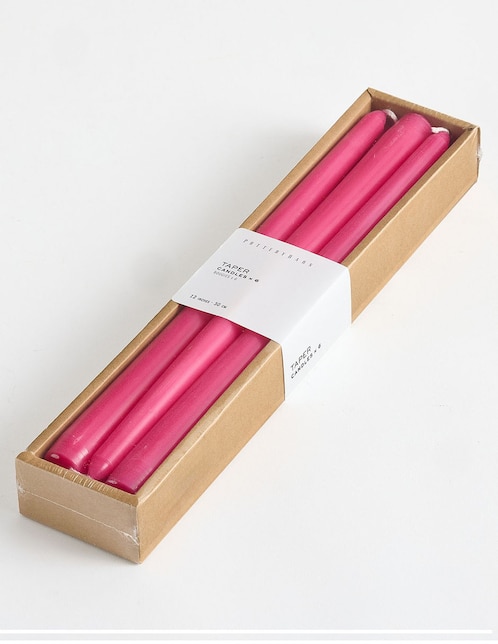 Set vela taper Classic 6 piezas 1