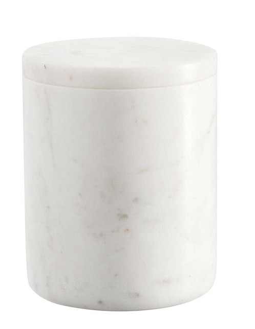 Frasco de almacenamiento Frost Marble de mármol