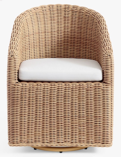 Silla Huntington de mimbre