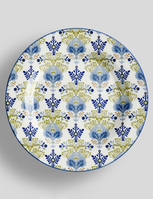 Imagen de producto Plato ensalada Kravet Blossom de cerámica
