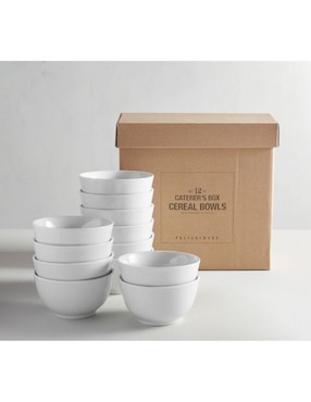 Set bowl Caterer's 12 piezas de cerámica