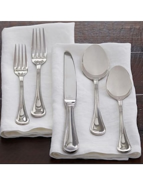 Set cubiertos Katherine de acero inoxidable 5 piezas