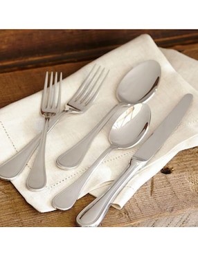 Set cubiertos Katherine de acero inoxidable 5 piezas
