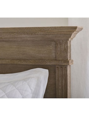 Cama Livingston de madera king size