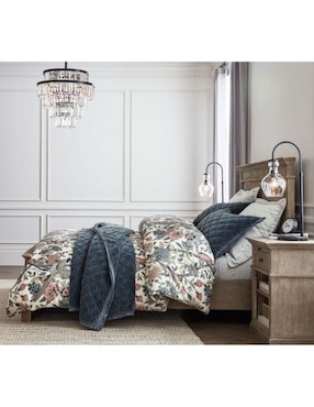 Cama Livingston de madera king size