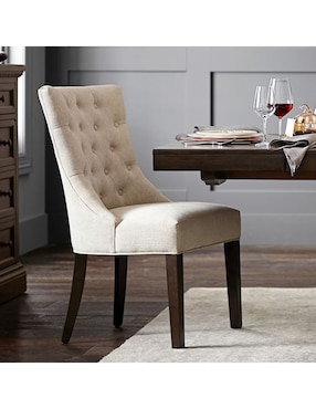 Silla Hayes Pottery Barn de tela