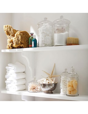 Frasco para baño Classic Glass