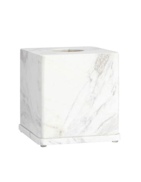 Porta Pañuelos Para Baño Monique Lhuillier Marble