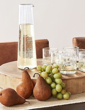Vaso doble old fashion Hammered de vidrio