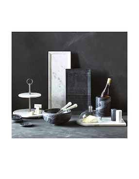 Salero y pimentero Marble Serve de mármol