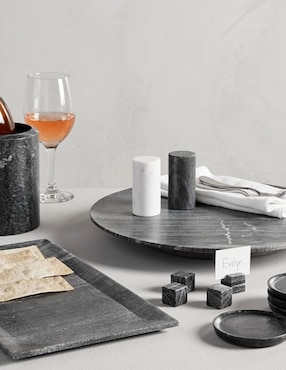 Salero y pimentero Marble Serve de mármol