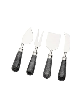 Set De Cuchillos Para Queso Marble 4 Piezas