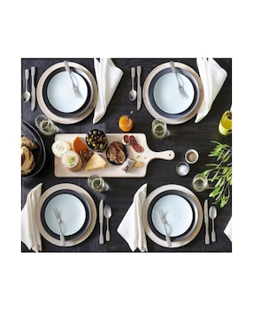 Plato base Chateau de madera
