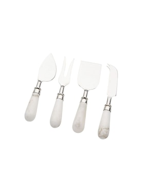 Set De Cuchillos Para Queso Marble 4 Piezas