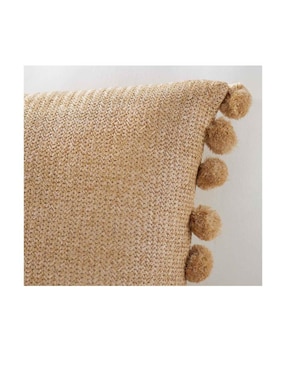 Cojín decorativo Pom Pom Faux