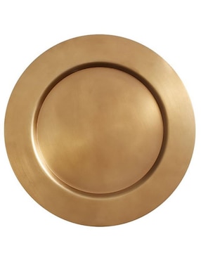 Plato base navideño Bleecker de aluminio