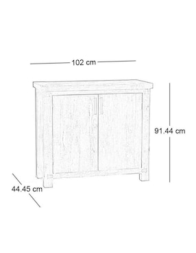 Buffet de madera