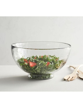 Bowl Hammered de vidrio