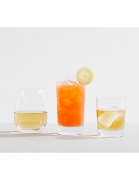 Vaso Newbury de vidrio